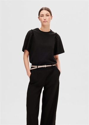 Penelope 2/4 ruffle tee Sort Selected Femme